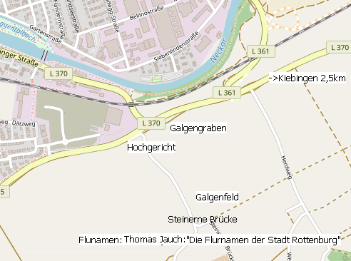 Landkarte Galgenfeld